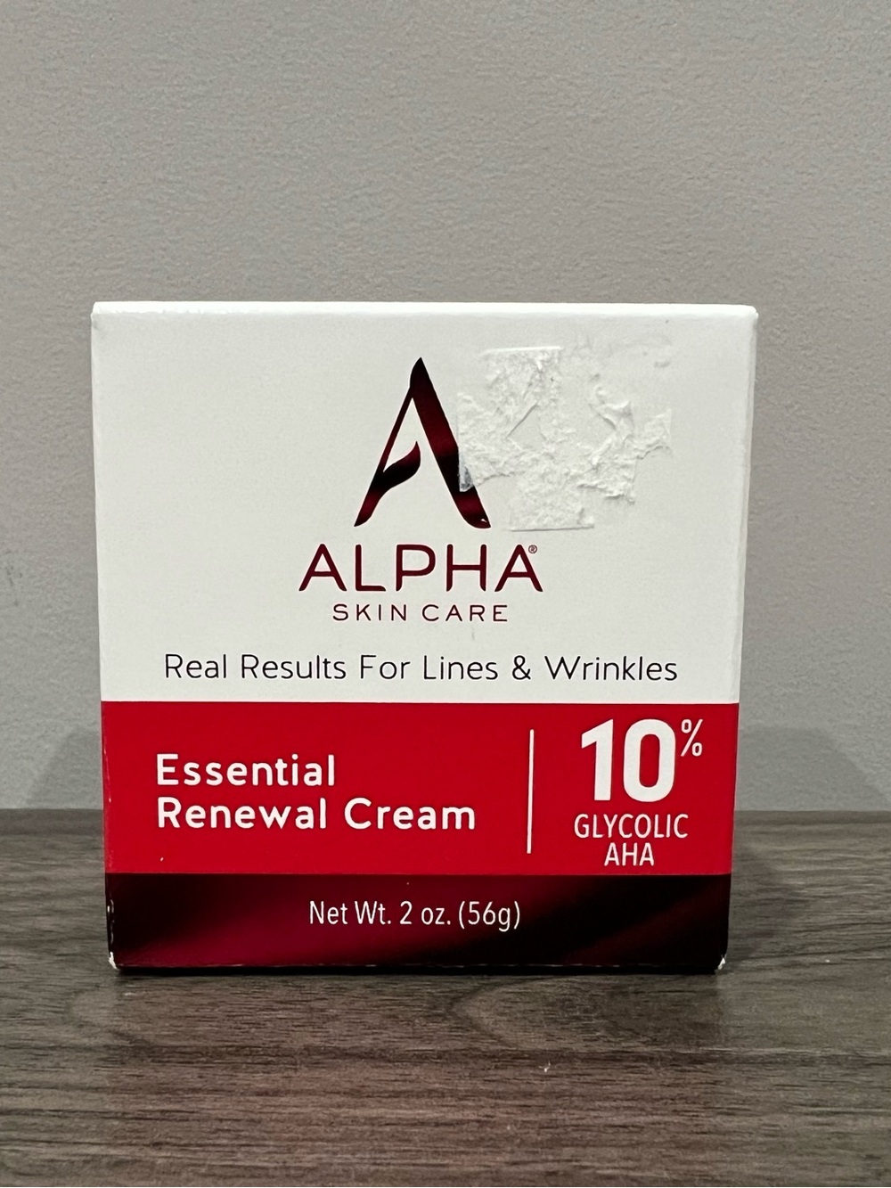 ALPHA Skin Care Essential Renewal Cream for Lines & Wrinkles 10% Glycolic AHA